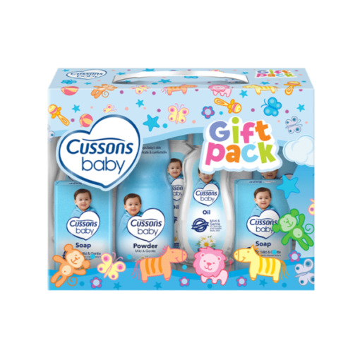 CUSSONS BABY GIFT PACK BLUE SMALL