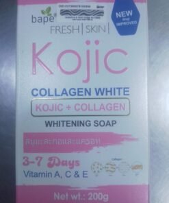 BAPE 200G KOJIC COLLAGEN WHITE SOAP